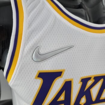 75th Anniversary IRVING #2 Los Angeles Lakers White NBA Jersey