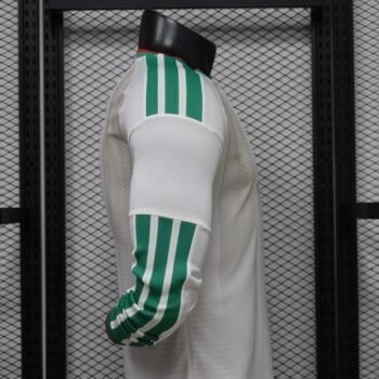 Player Version 2026 Algeria Away White Long Sleeve Jersey