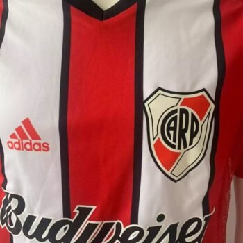 Retro 03/04 River Plate Away Red Jersey