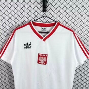 Retro 1986 Poland Home Jersey
