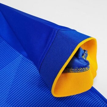 Retro 14/15 Juventus Royal Blue with Yellow Accents Away Jersey