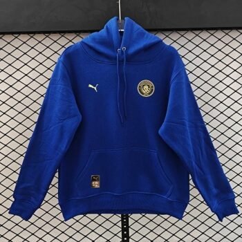 26/27 Manchester City FC Away Black Hoodie 9 Colors