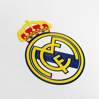 Retro 16/17 Real Madrid White with Navy Blue Stripes Home Long Sleeve Jersey