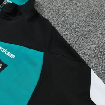 26/27 Liverpool Teal & Black Full Zipper Jacket Tracksuit + Long Pants