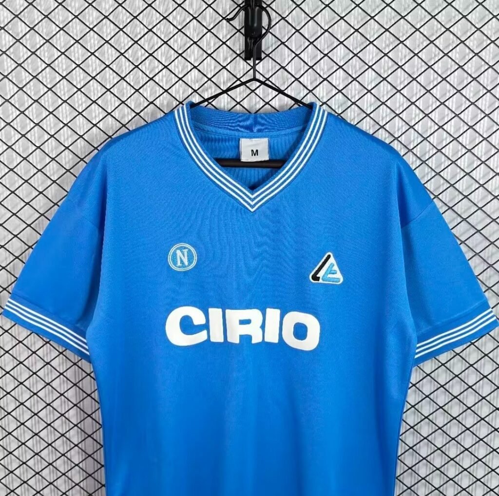 Retro 84/85 SSC Napoli Home Jersey