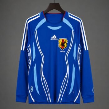 Retro 2006 Japan Home Long Sleeve Jersey