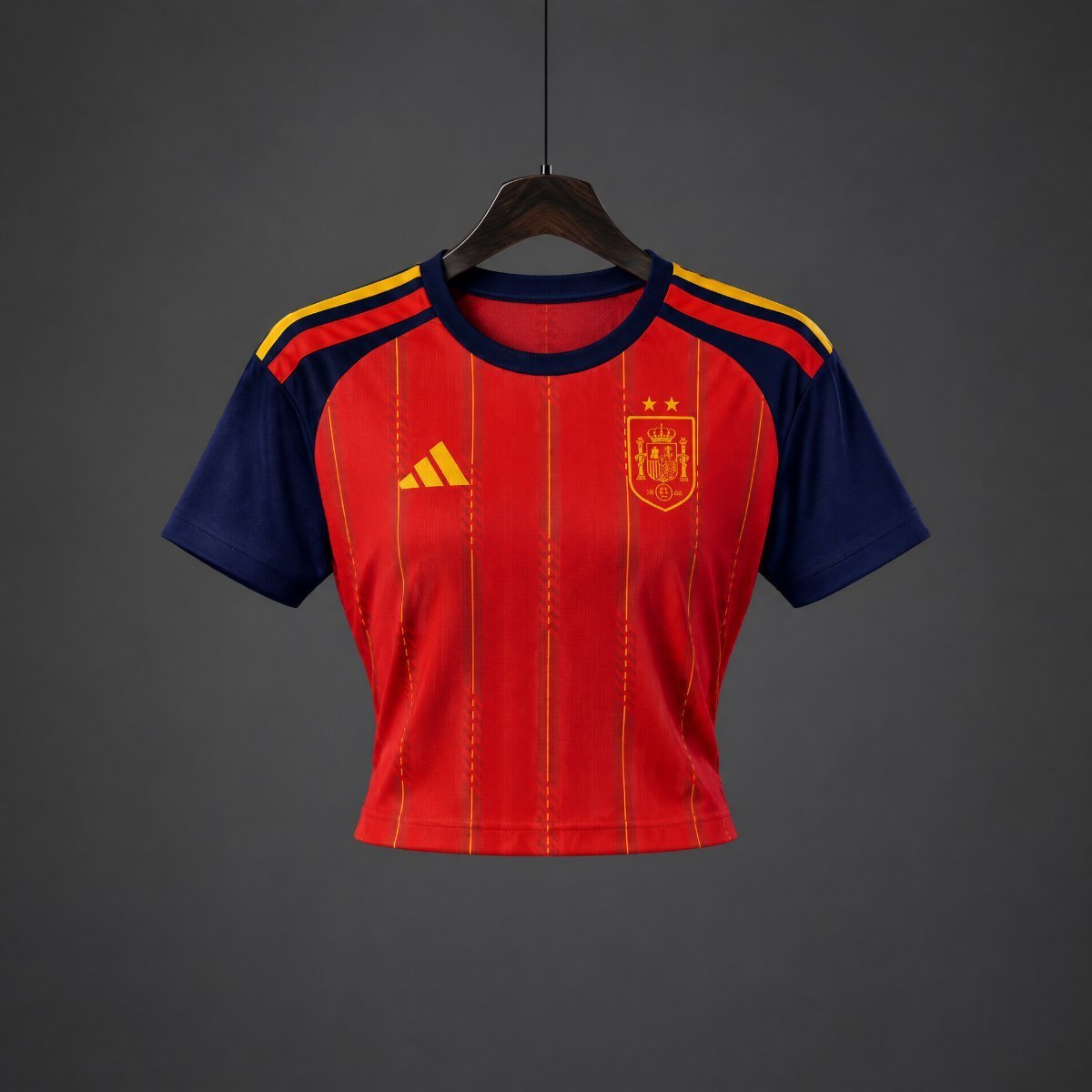 26/27 Women Spain Home Crop Jersey