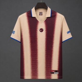 2026 USA x Travis Scott Cactus Jack Total 90 Retro Cream/Maroon Jersey