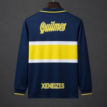 Retro 96/97 Boca Juniors Home Long Sleeve Jersey