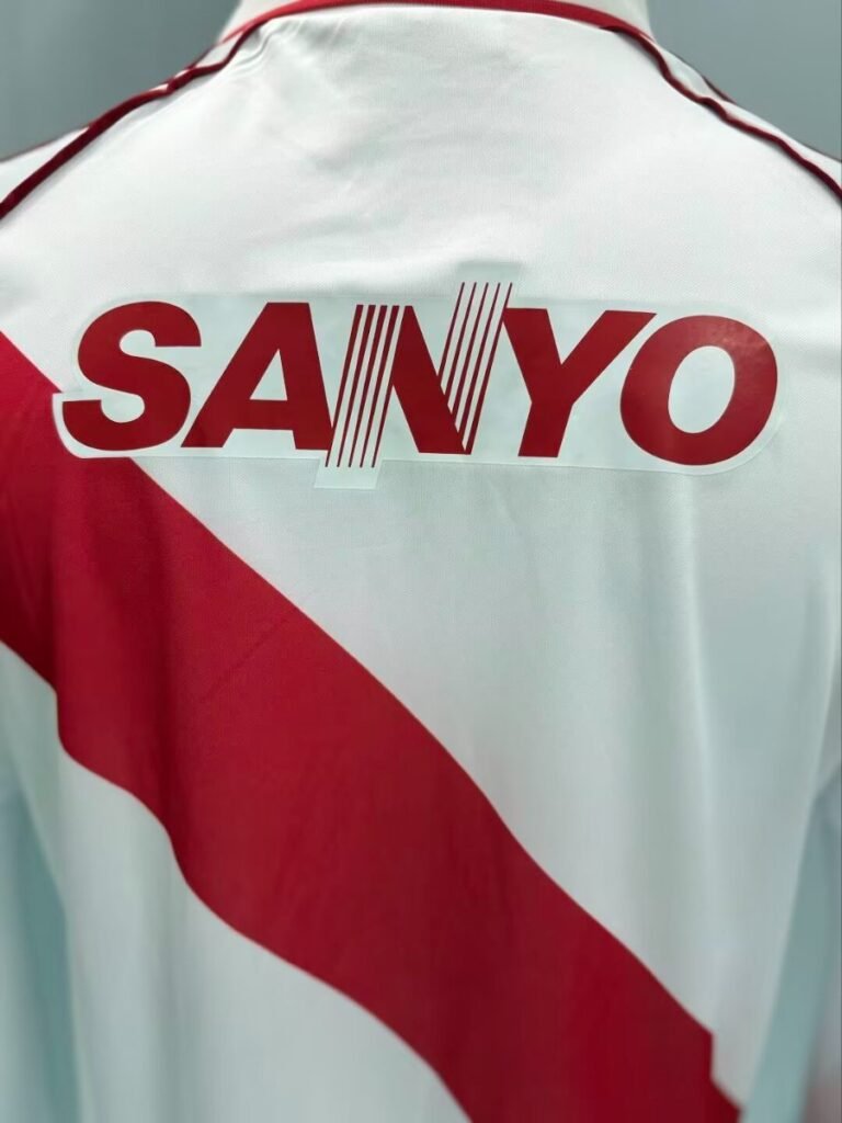 Retro 93/94 River Plate Home White Jersey
