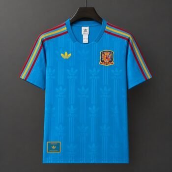 2026 Spain Away Sky Blue Jersey