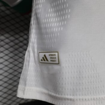 Player Version 2026 Algeria Away White Long Sleeve Jersey