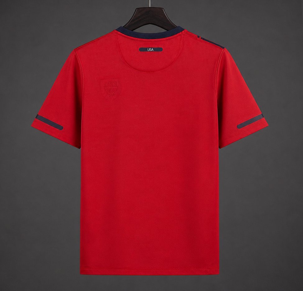 Retro 2011 USA Away Red Jersey