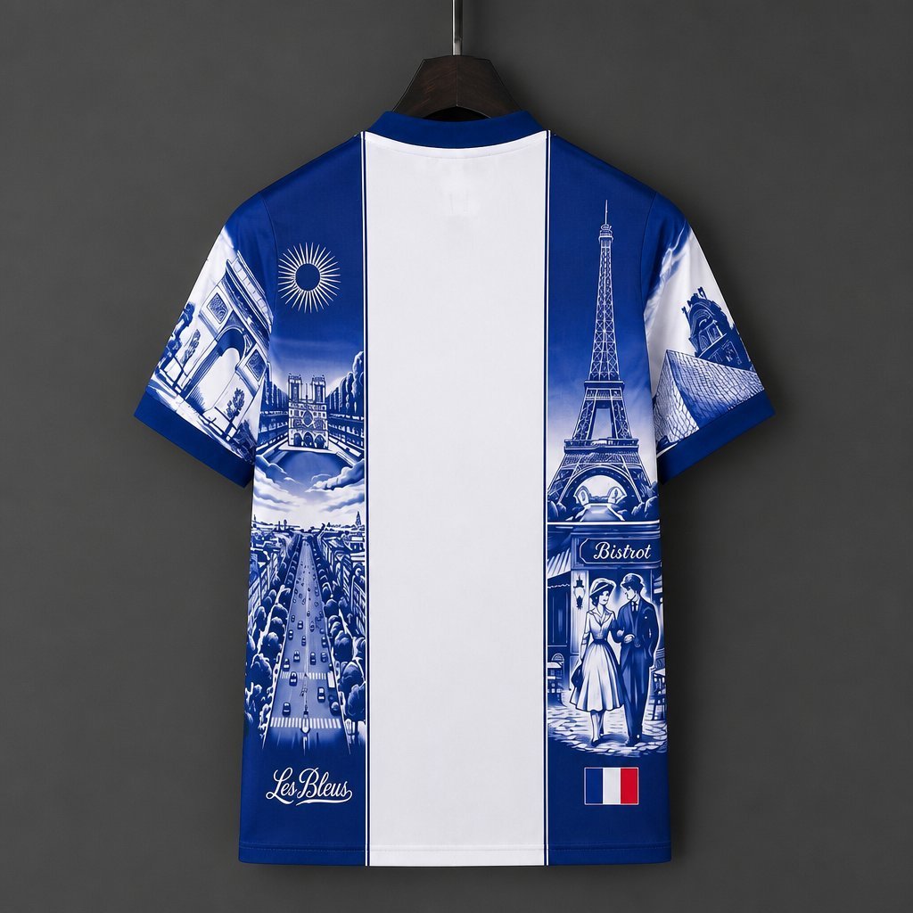 2026 France Paris Special Edition Polo Collar Jersey