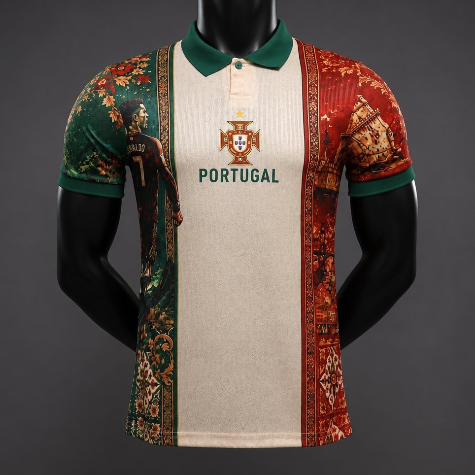 Player Version 2026 Portugal Special Edition Beige Jersey