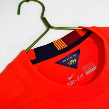 Retro 14/15 FC Barcelona Away Orange-Red Jersey