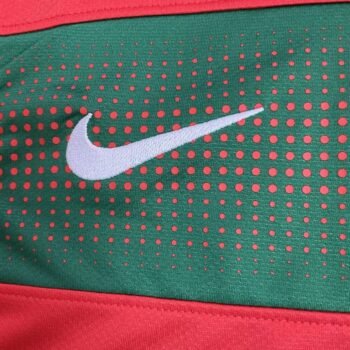 Retro 2010 Portugal Home Long Sleeve Jersey