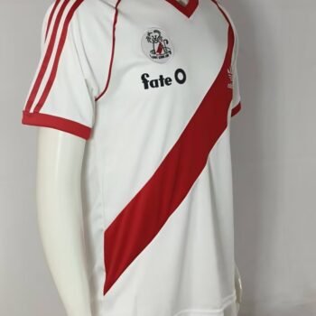 Retro 86/87 River Plate Home White Jersey