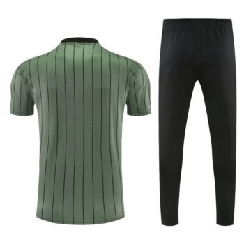 26/27 Bayern Dark Green Short Sleeve Tracksuit + Long Pants