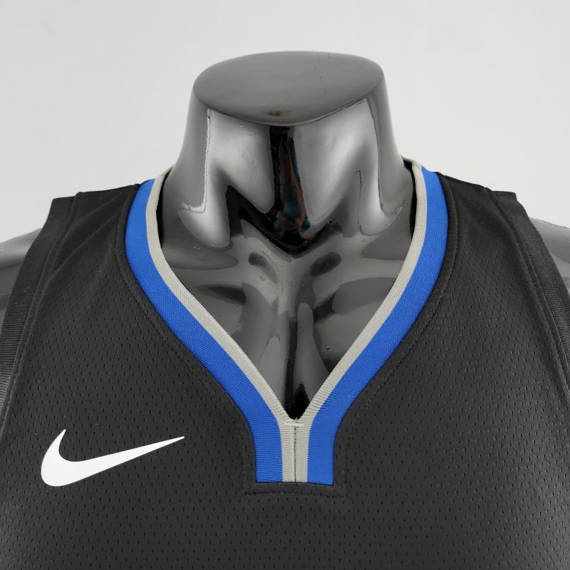 2020 WIGGINS #22 Warriors City Edition Black And Grey NBA Jersey