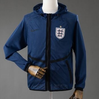 2026 England Men's Football Anthem Jacket - Blue