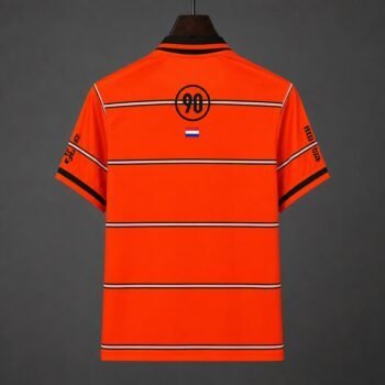 2026 Netherlands x Travis Scott Cactus Jack Total 90 Retro Orange/Black Jersey