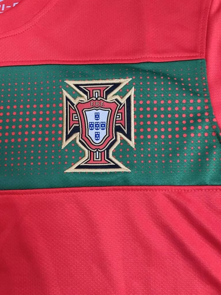 Retro 2010 Portugal Home Long Sleeve Jersey