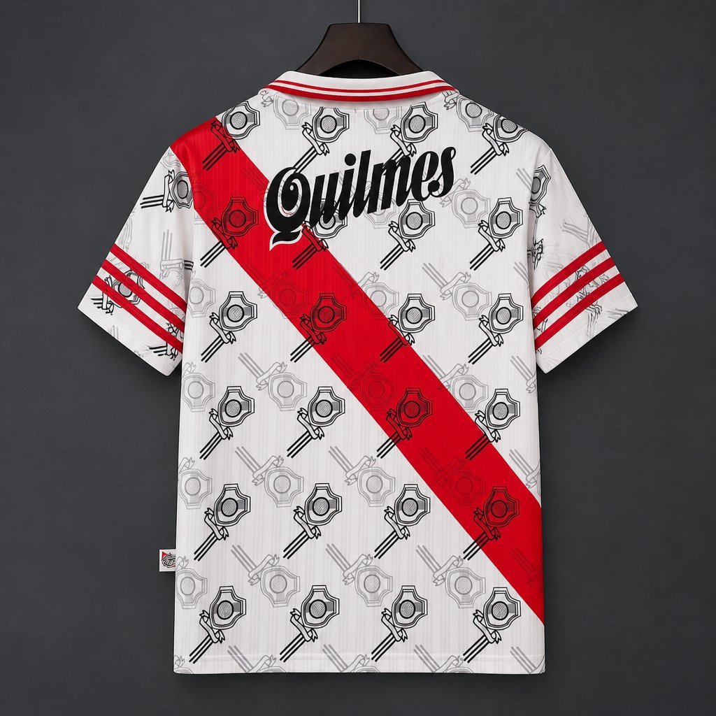 Retro 96/97 River Plate Home White Jersey