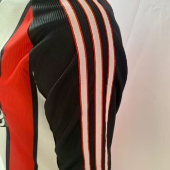 Retro 00/01 River Plate Away Red/White Stripes Jersey