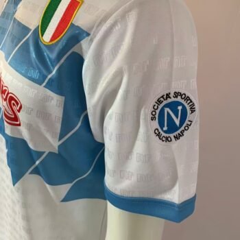 Retro 90/91 Napoli Away White Jersey
