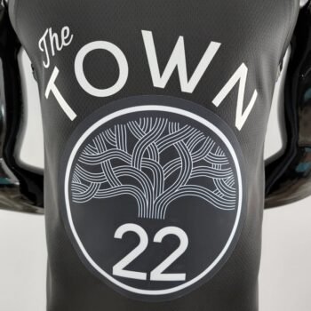 2020 WIGGINS #22 Warriors City Edition Black And Grey NBA Jersey
