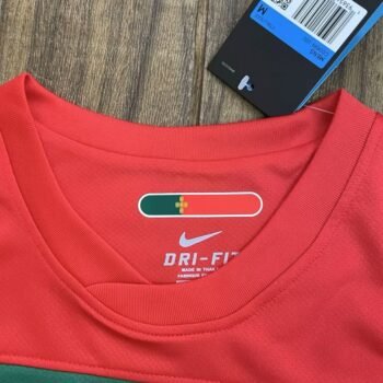 Retro 2010 Portugal Home Long Sleeve Jersey
