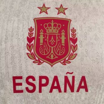 Player Version 2026 Spain National Team Away Heritage Pattern Jersey