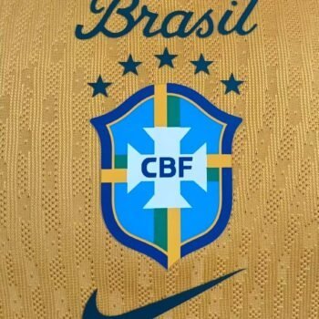 Player Version 2026 Brazil National Team Home Tropical Pattern Jersey