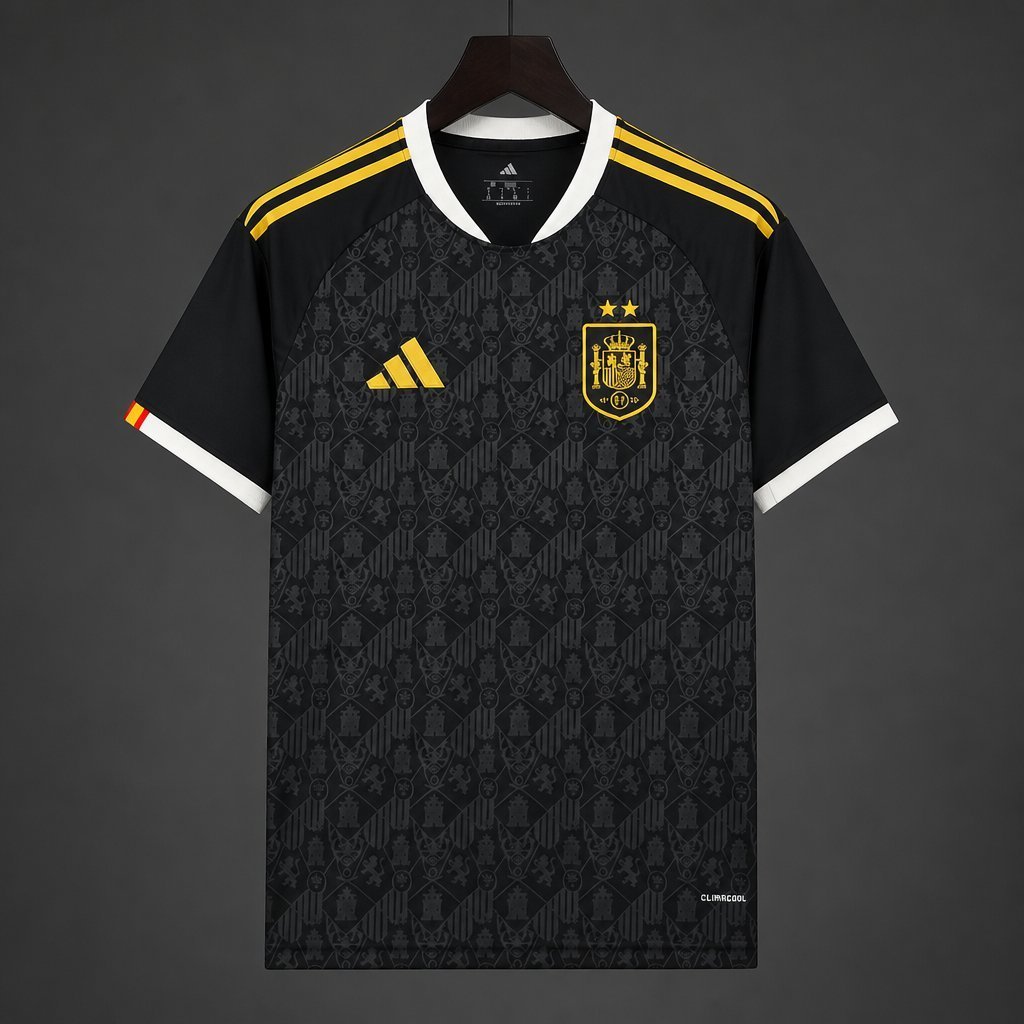 2026 Spain Champions Black Special Edition Jersey