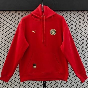 26/27 Manchester City FC Away Black Hoodie 9 Colors