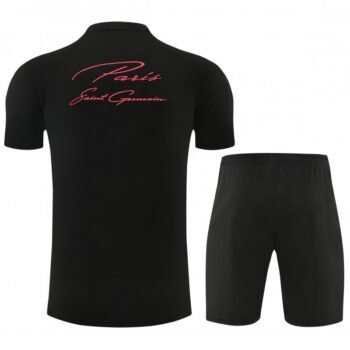 26/27 Pairs Black Short Sleeve+Soccer Shorts
