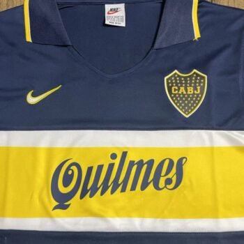 Retro 96/97 Boca Juniors Home Long Sleeve Jersey