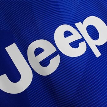 Retro 14/15 Juventus Royal Blue with Yellow Accents Away Jersey