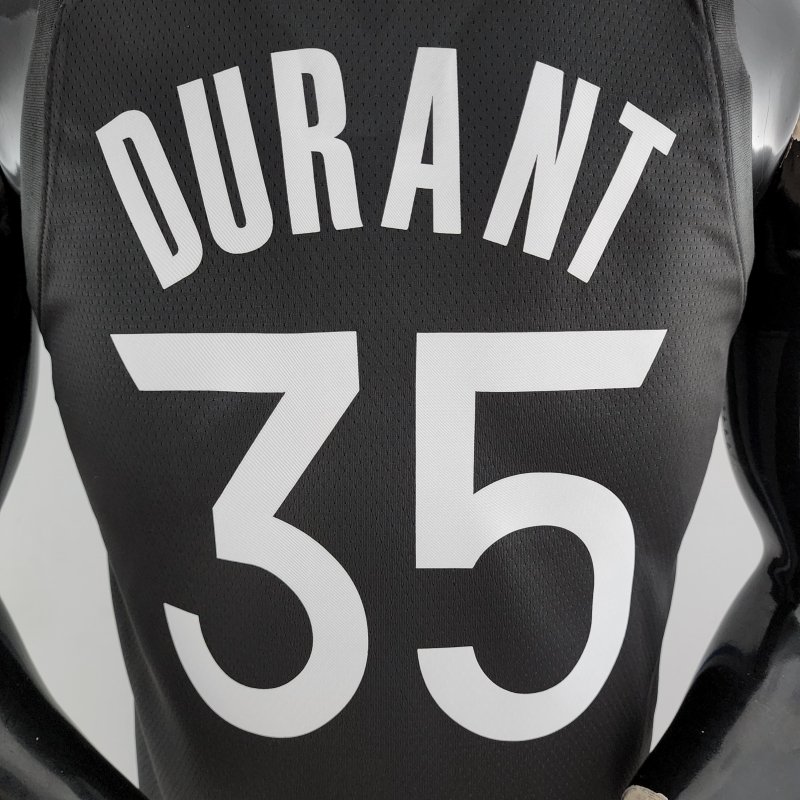 2020 DURANT #35 Warriors City Edition Black & Grey NBA Jersey