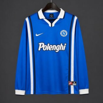 Retro 97/98 Napoli Home Long Sleeve Jersey