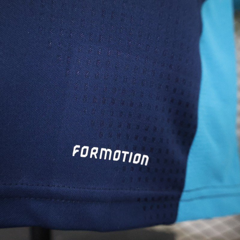 Player Version 2026 Spain Away Navy Blue Long Sleeve Jersey