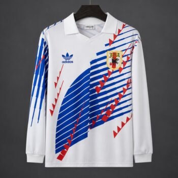 Retro 1994 Japan Away White Long Sleeve Jersey