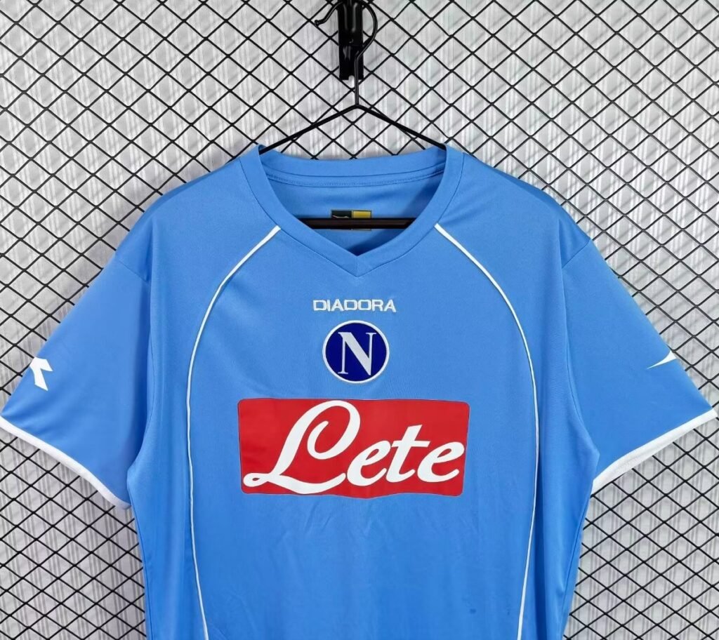 Retro 06/07 Napoli Home Sky Blue Jersey