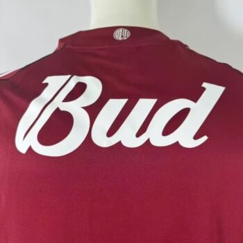 Retro 05/06 River Plate Away Maroon Stripes Jersey