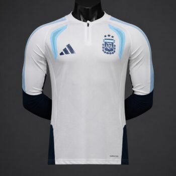Player Version 2026 Argentina Home White Jersey
