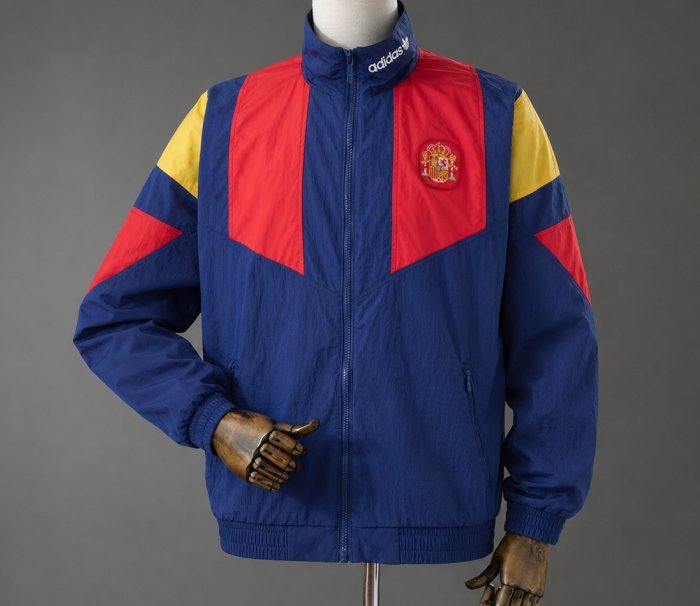 Spain FIGC EQT Track Top Windbreaker