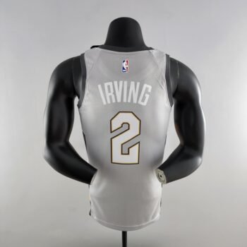 2018 Irving #2 Cleveland Cavaliers Grey NBA Jersey