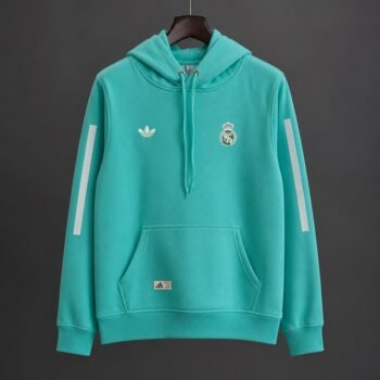 26/27 Real Madrid CF Away Teal Hoodie 9 Colors