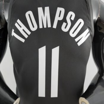 2020 THOMPSON #11 Warriors City Edition Black & Grey NBA Jersey
